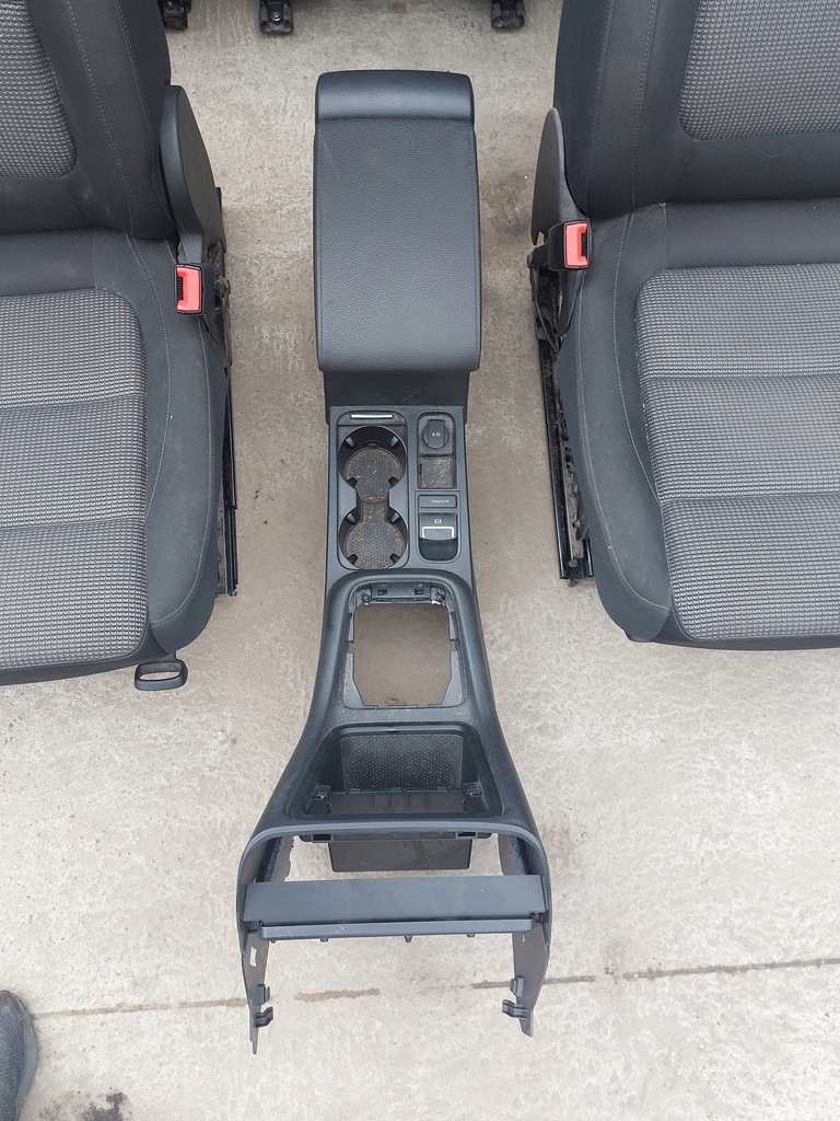 фото №7, Vw sharan 7n сидіння обшивки тунель ремені подушки безпеки