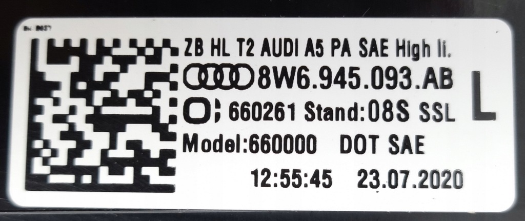 фото №16, Лампи задня matrix dynamic audi a5 8w f5 8w usa lift