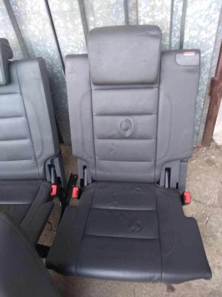 фото №13, Volkswagen touran i lift сиденья задняя 2/3 ряд кожа
