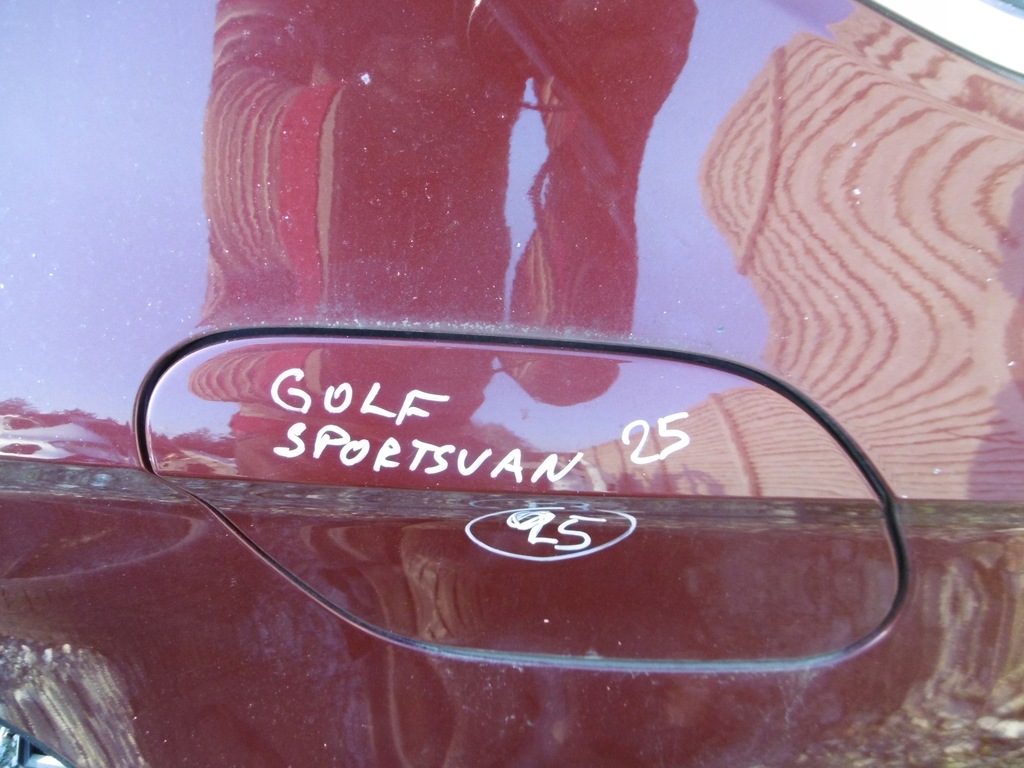 фото №5, Четверть крыло правый задняя vw golf sportsvan