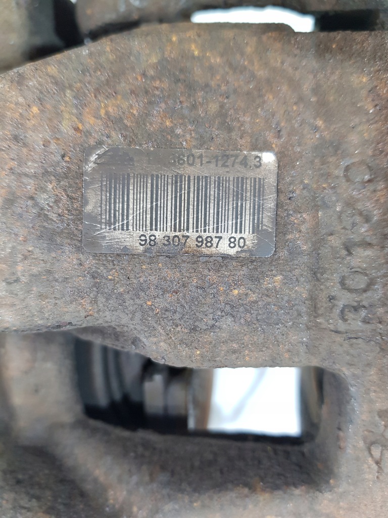 фото №10, Суппорт тормозной правый перед 9830798780 opel combo e berlingo iv 21r 1.5d