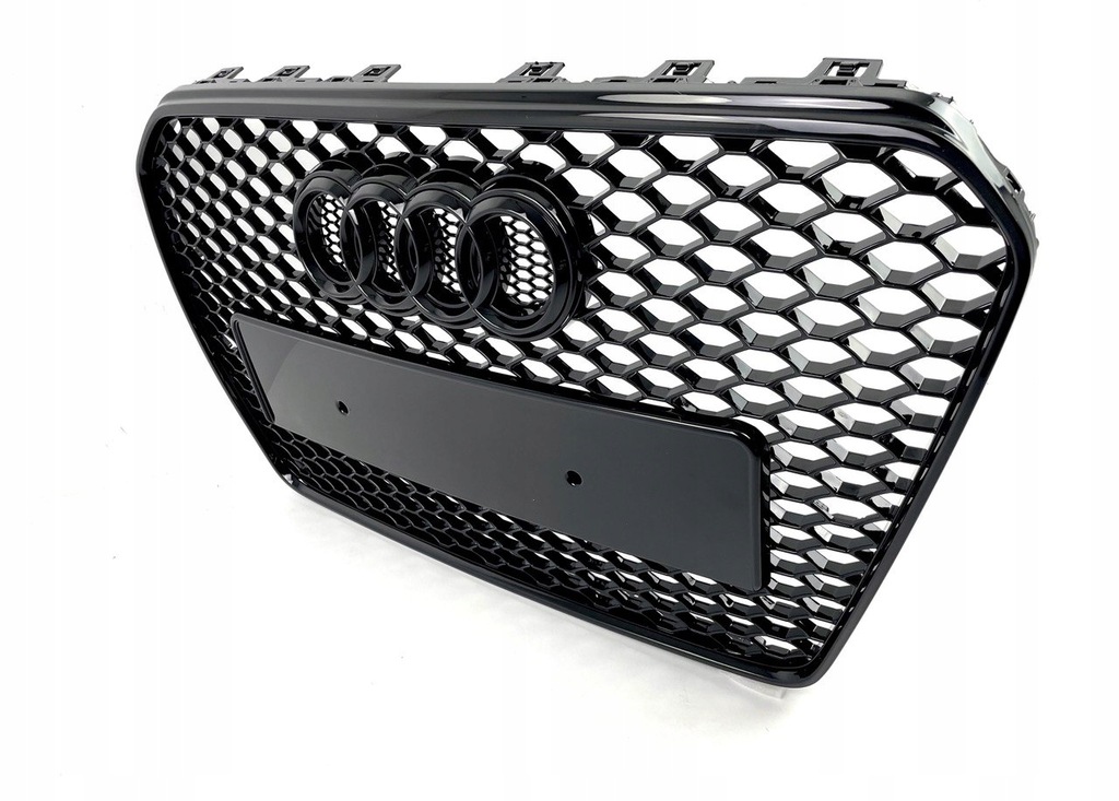 фото №9, Audi a5 rs5 8t0 lift 2012-2016 s-line решётка радиатора решётка радиатора чёрный блеск