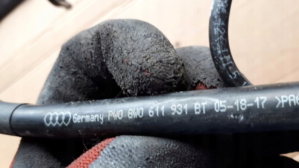 фото №6, A5 8w шланг вакуумa 2.0 tfsi 8w0611931bt a4 b9 8w