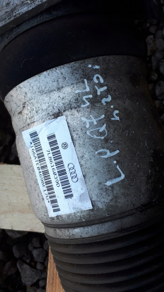 фото №6, Q7 4l амортизатор пневматичний пневмоподушка лівий перед