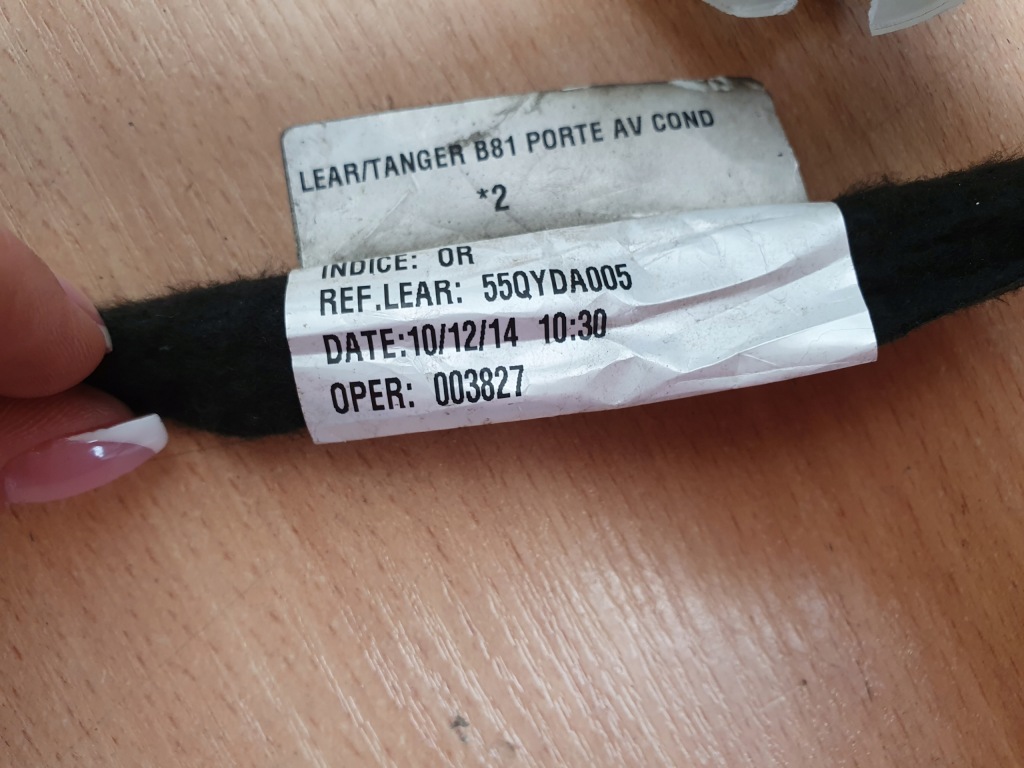 фото №5, Електропроводка джгут двері перед p - l citroen ds5