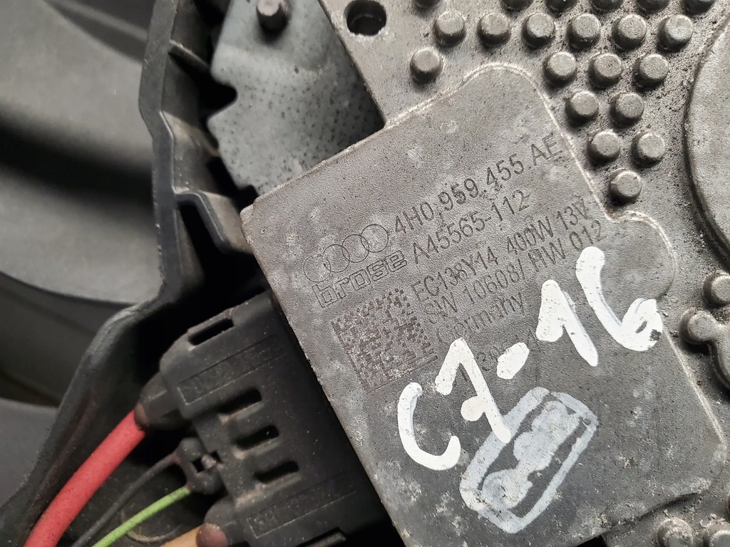 фото №8, Audi a6 s6 c7 4g 4h0959455ae вентиляторы