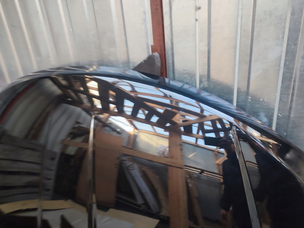 фото №5, Капот porywa двигателя алюминиевая fiat freemont jc 2009r-12.15 лак pxr