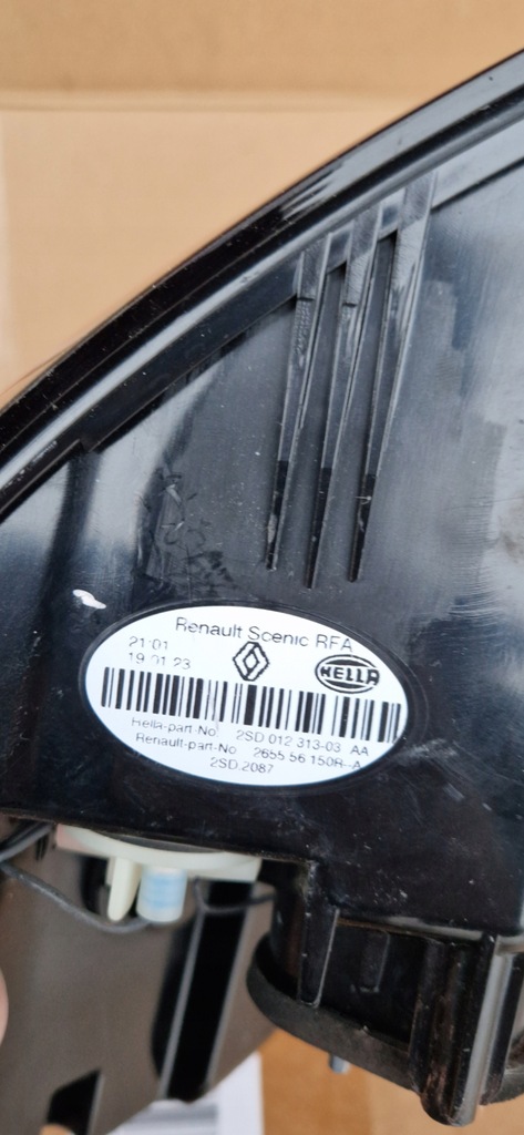 фото №6, Лампа задняя левая renault grand scenic iv 4 europa