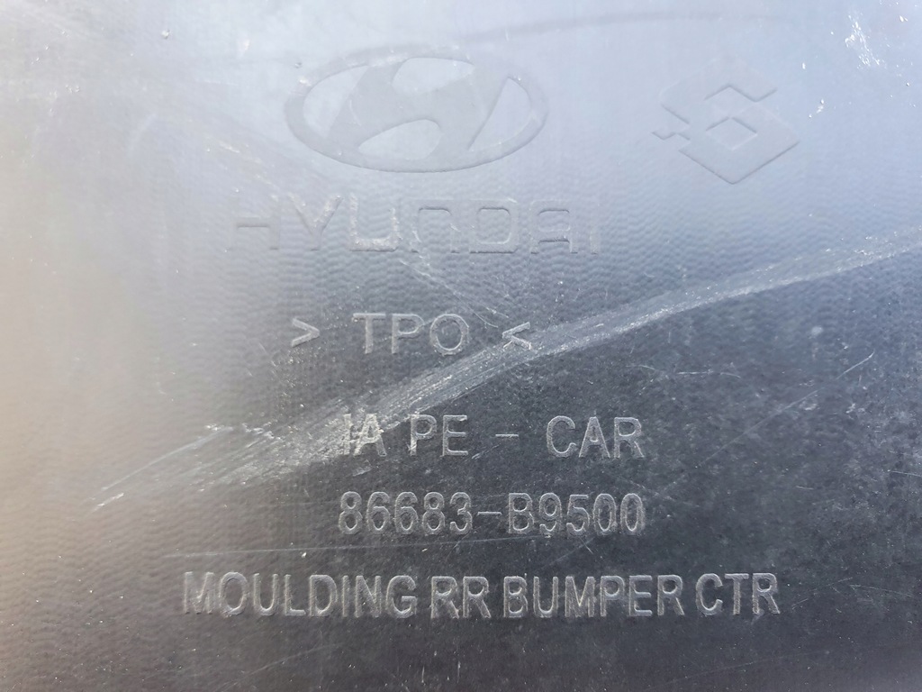 фото №11, Бампер задняя задний hyundai i10 ii lift rok 16-19