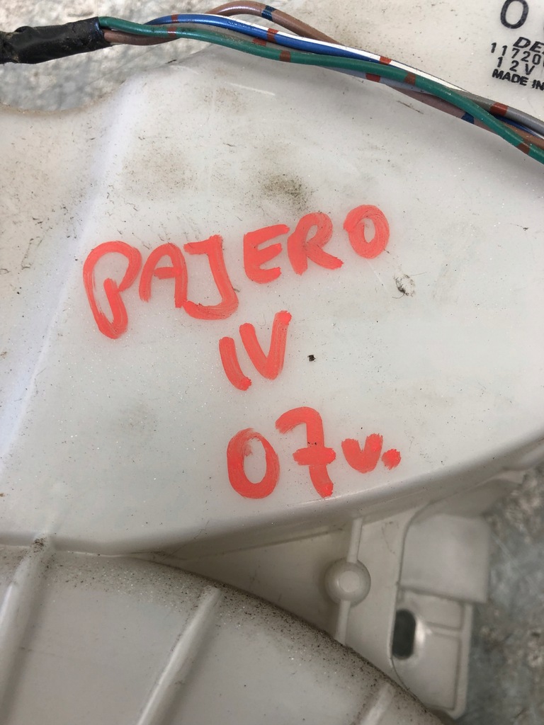 фото №6, Обігрівач задня mitsubishi pajero iv 117200-4391 063700-7390