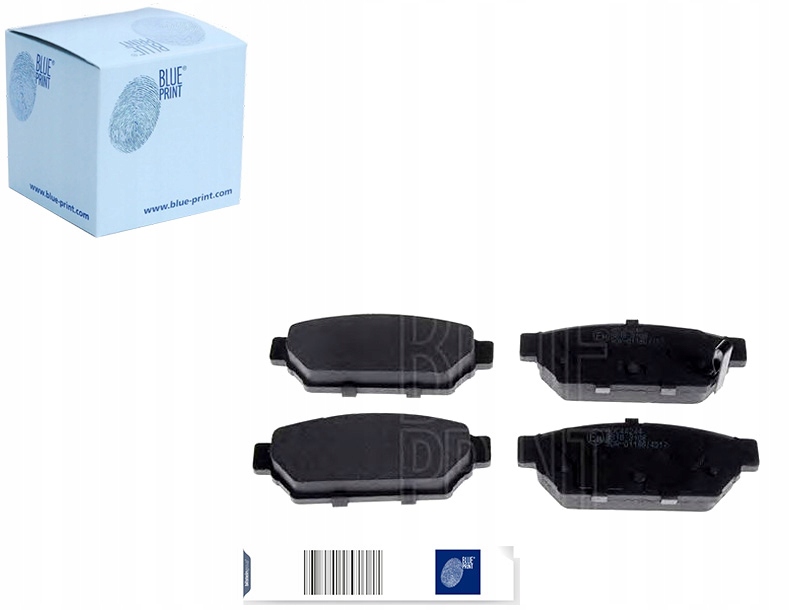 фото №1, Blue print adc44244 набор тормозных колодок тормозных, тормоза дисковые