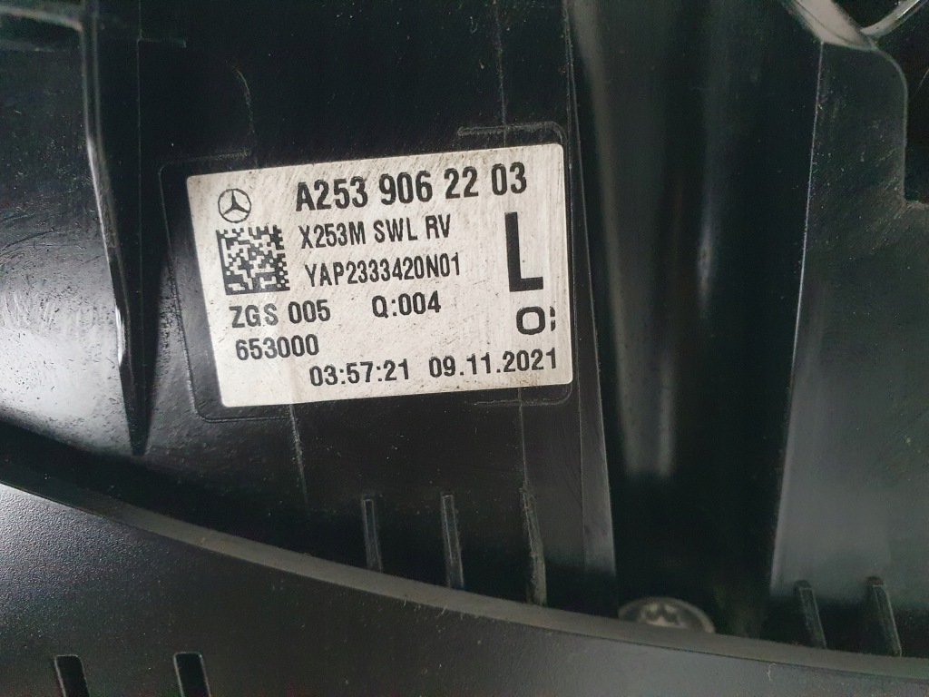 фото №9, Mercedes glc a253 w253 x253 lift 19- лампа левая левый задняя задняя a2539062203