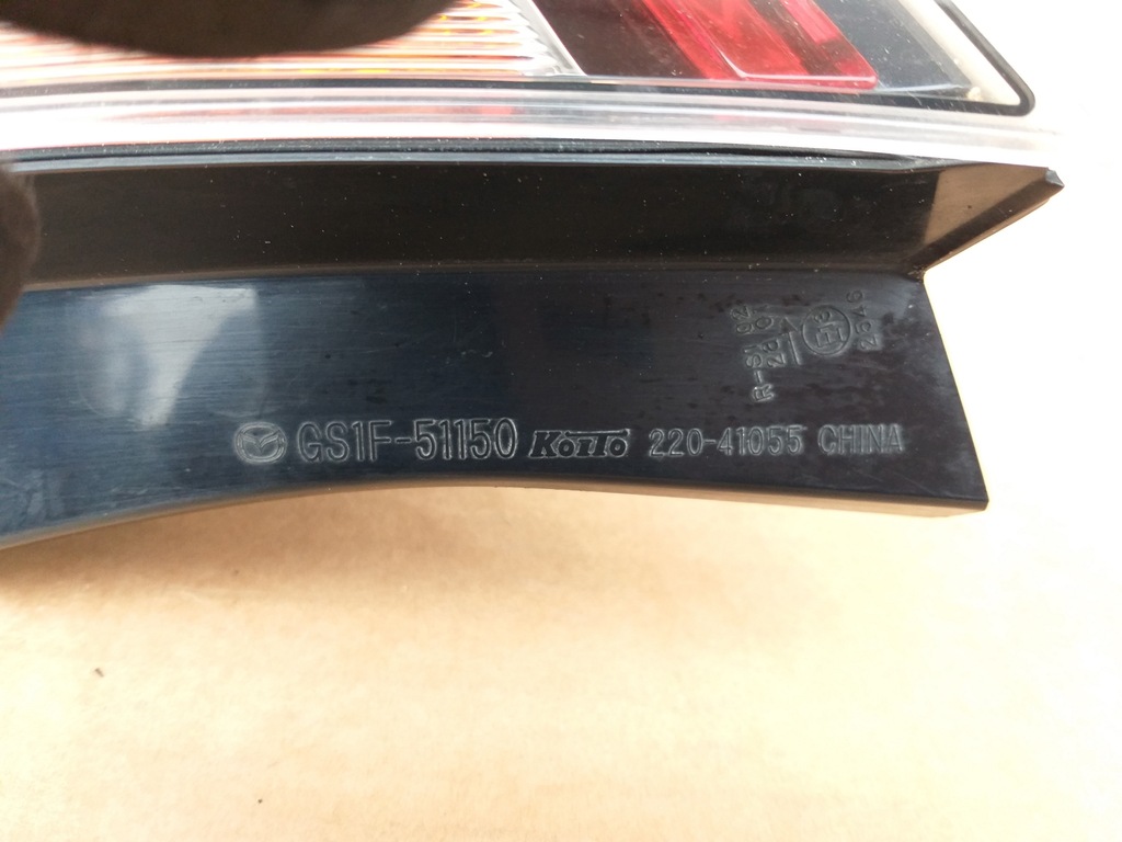 фото №12, Mazda vi 6 gh sedan hb лампа задня права ліва