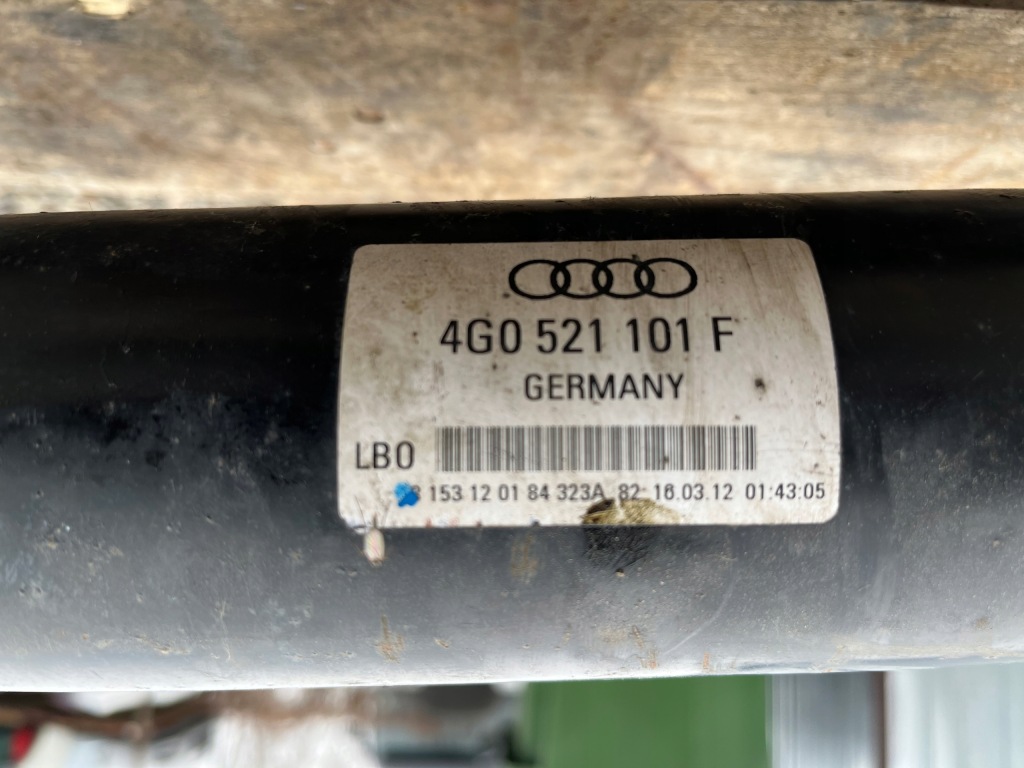 фото №4, Wał привідний audi a7 4g8 4g0521101f