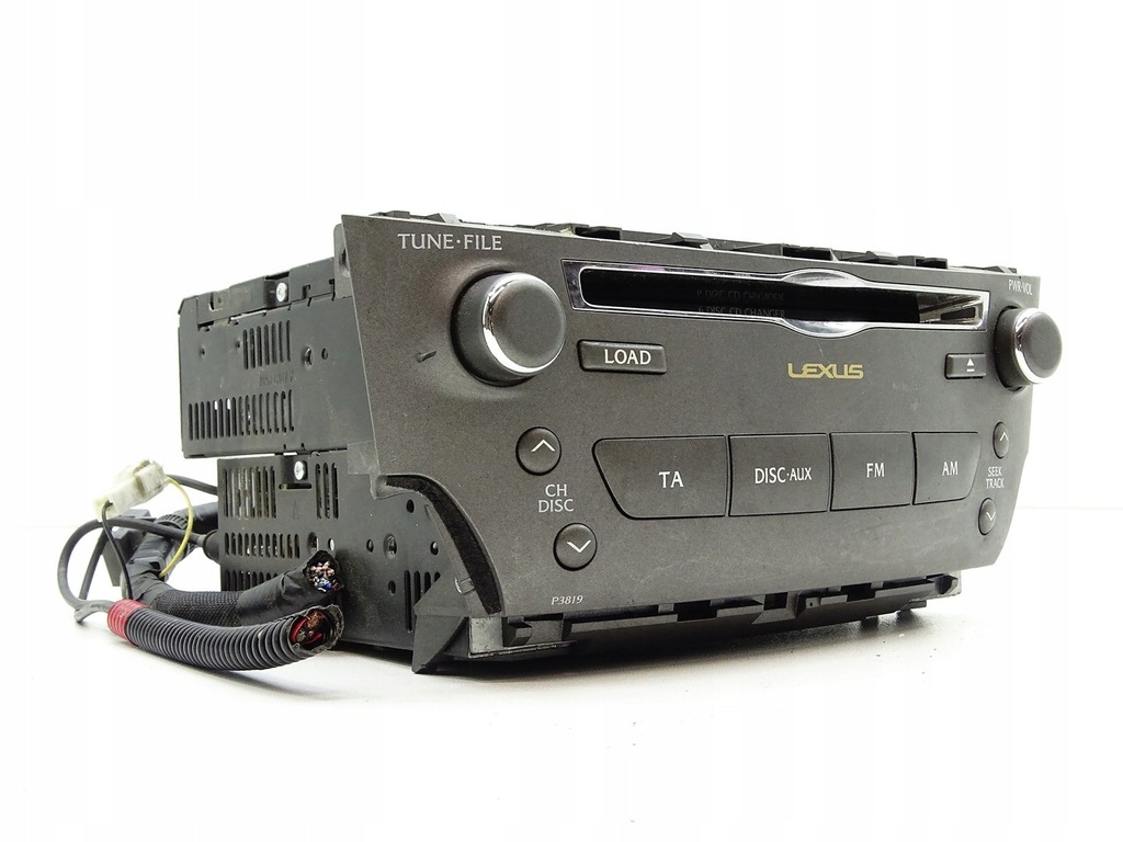 фото №1, Радіопрогравач радіо панель lexus is ii 86120-53630