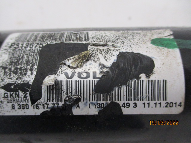 Volvo xc60 2.4d приводной вал левая 31367535 Цена