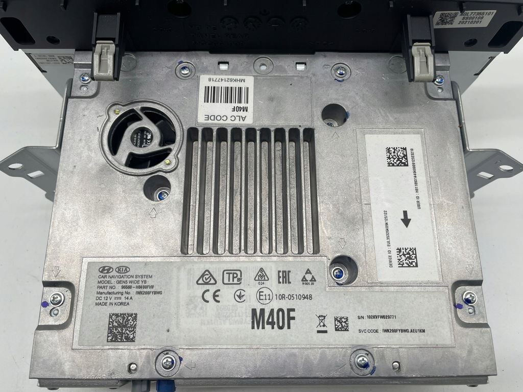 фото №6, Дисплей монитор экран панель kia stonic 2021 96560h8400fhv