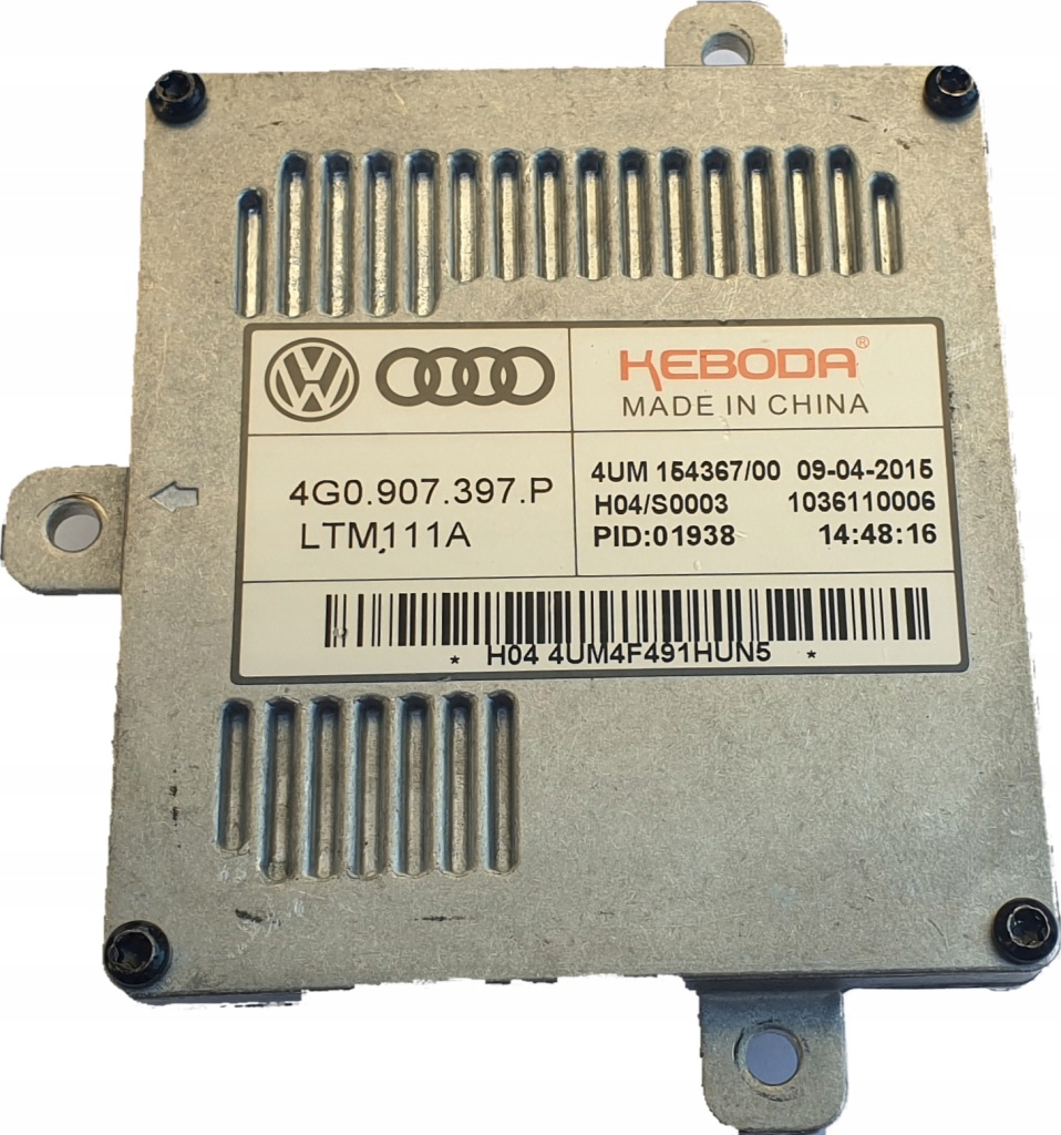 фото №1, Оригинал модуль led audi a1 8x a3 a6 c7 4g0907397p ltm111a