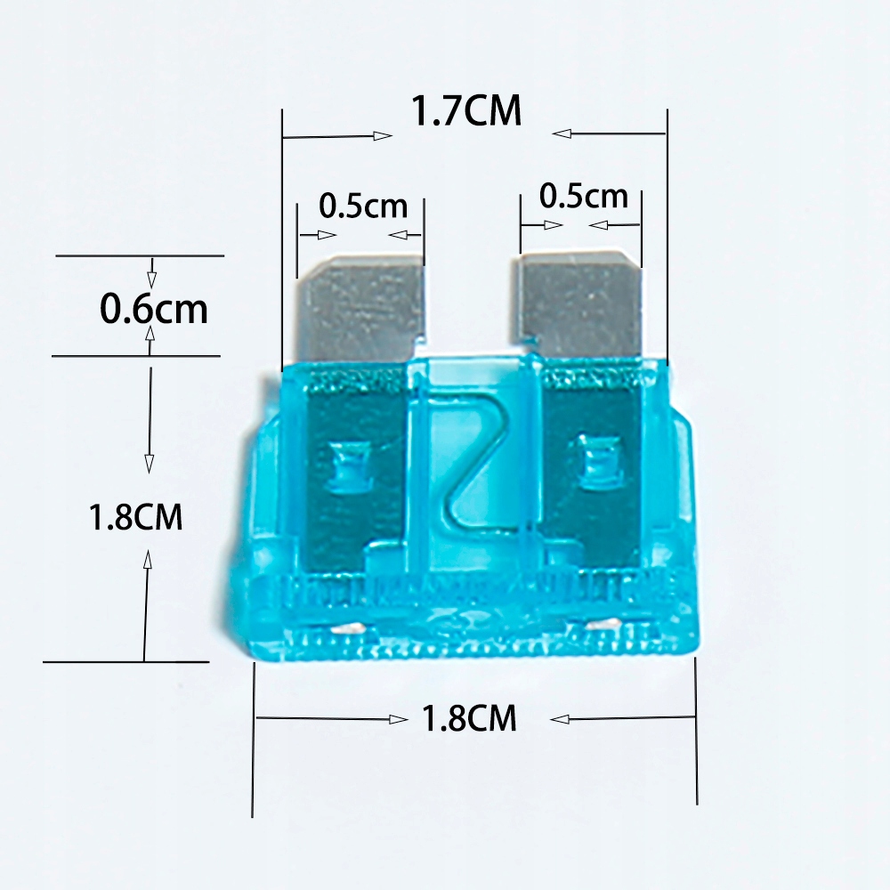 фото №6, Запобіжники автомобільні płytkowe стандарт ze