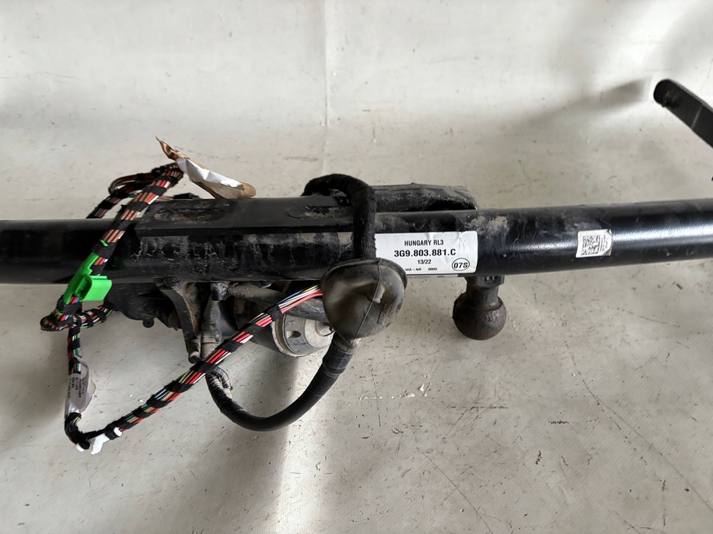 фото №6, Hak буксировочный электрический vw passat b8 kombi 3g9803881c