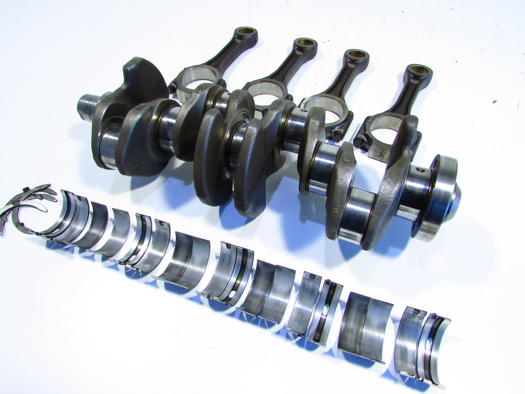 фото №7, Wał коленчатый номинальный вкладыши шатун vw crafter 2.0 tdi