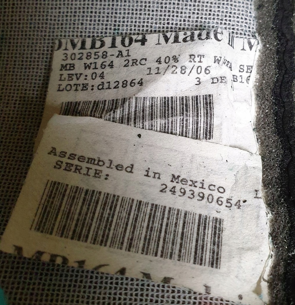 фото №9, Сидіння сидіння правий задня mercedes ml w164