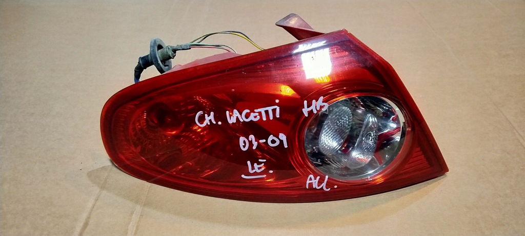 фото №1, Chevrolet lacetti hb 03-09 лампа лівий задня