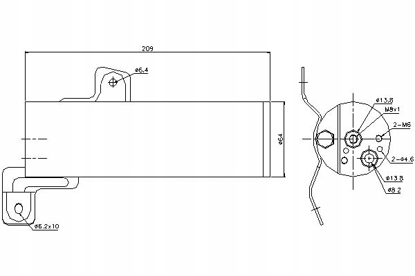 фото №1, Nissens осушувач кондиціонера mercedes s c216 s