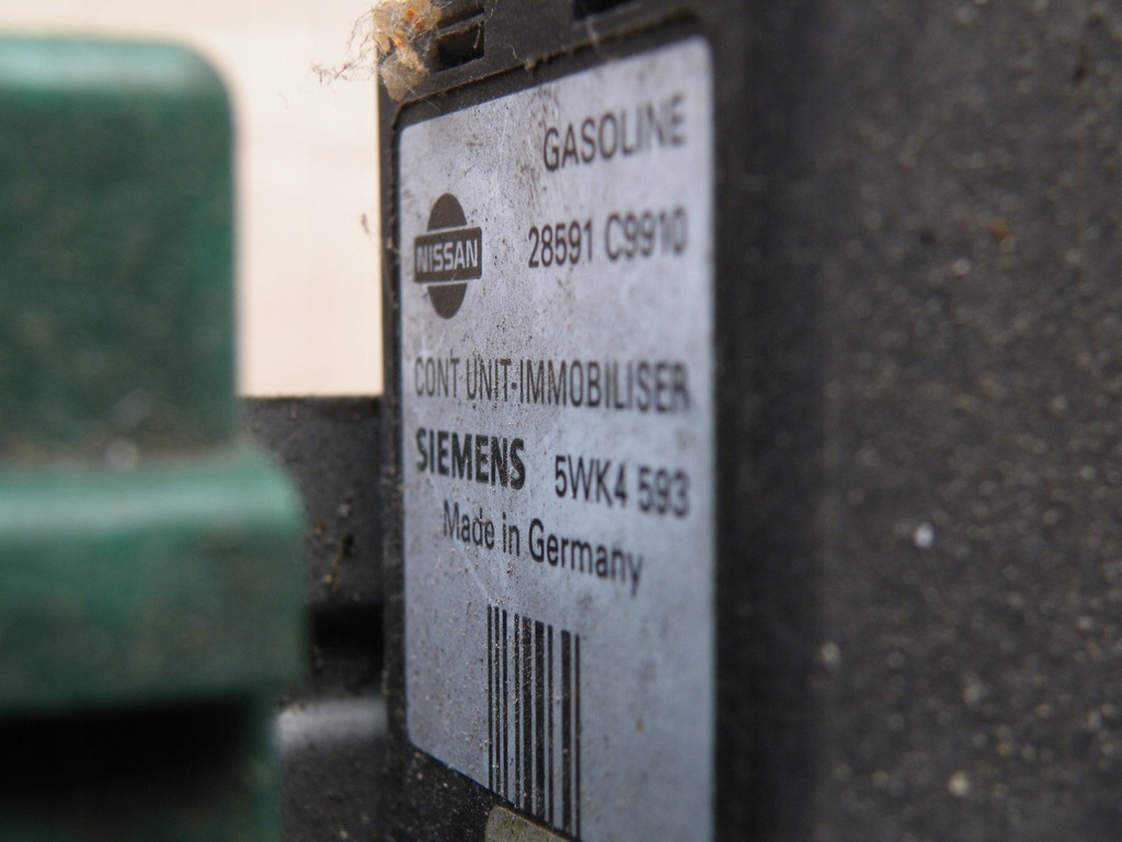 фото №5, Nissan almera n15 2.0 16v модуль иммобилайзер