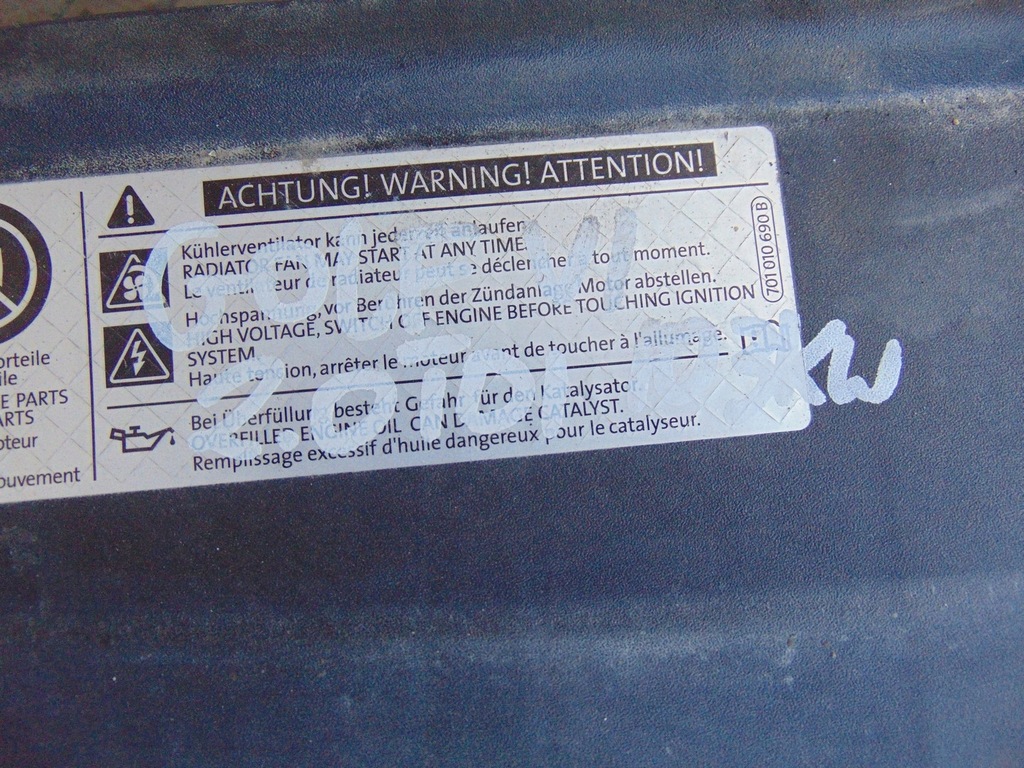 фото №16, Комплект радиатор pas усилитель vw golf vi 2.0 tdi