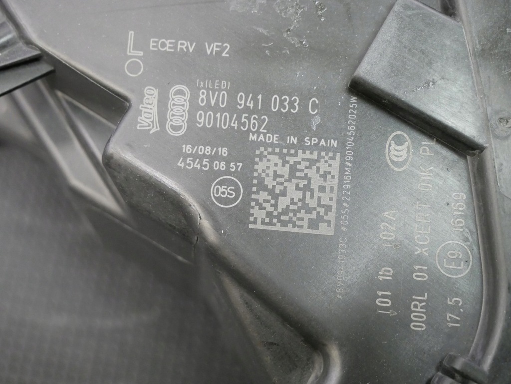 фото №11, Комплект левая правая фары лампы audi a3 s3 rs3 8v full led lift