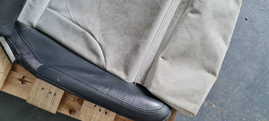 фото №15, Sq5 8r q5 lift обшивка сидіння шкіра perlnappa alcantara ліва сидіння