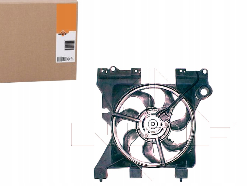 фото №1, Nrf 47349 вентилятор, охлаждение двигателя