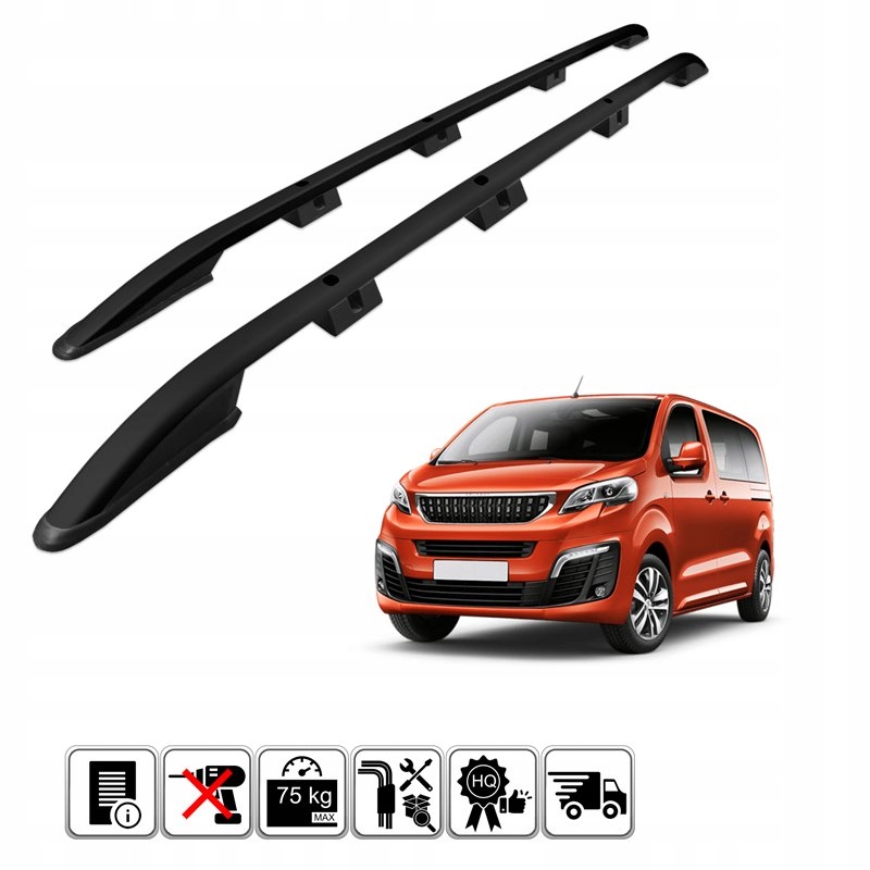 фото №1, Рейлинги кровельные do peugeot traveller l3 +2016 r.