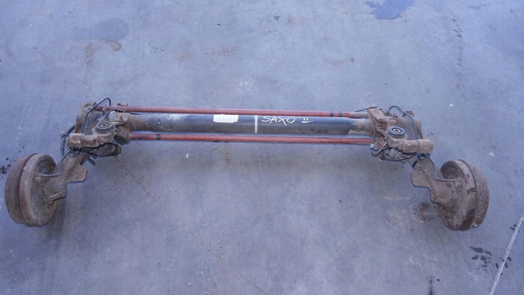 фото №6, Балка oś подвеска задняя задняя citroen saxo