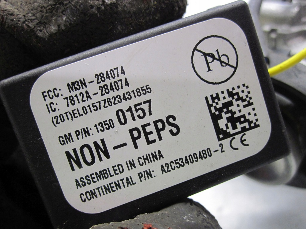 фото №7, Astra j 13r колонка кермова замок запалювання ключ 13422485 13500157