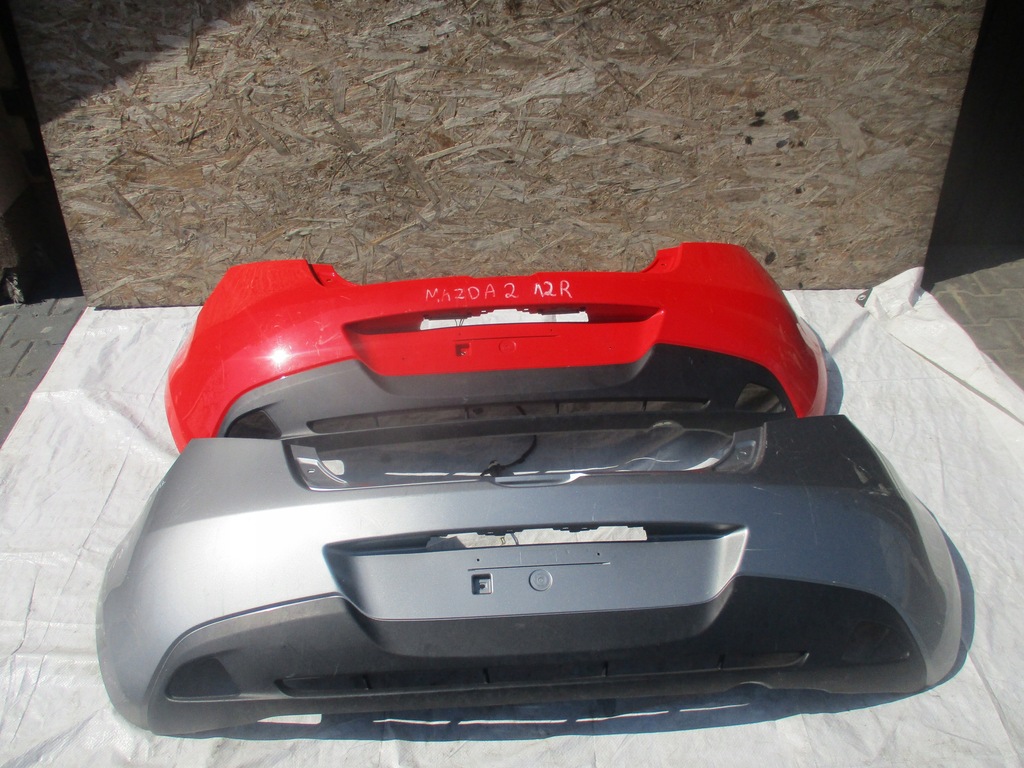 фото №10, Mazda 2 ii бампер задня задній 12r