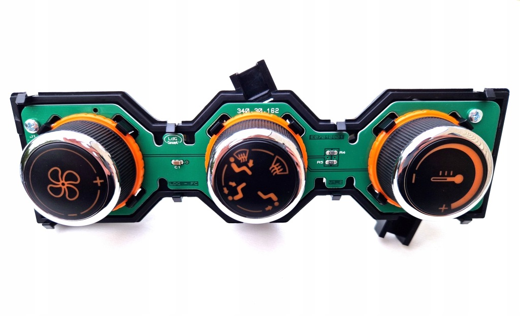 фото №1, Хромированный кнопка управление обогрев js50l