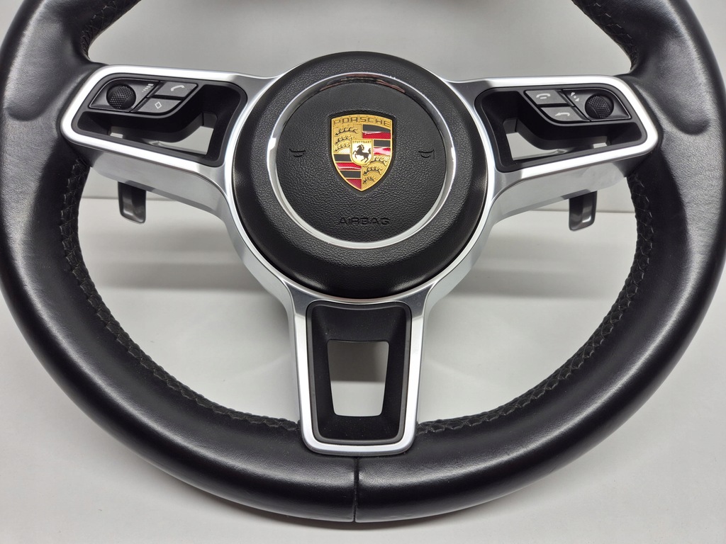 фото №7, Porsche macan 95b воздуховод кожаный подушка водителя подушка безопасности оригинал