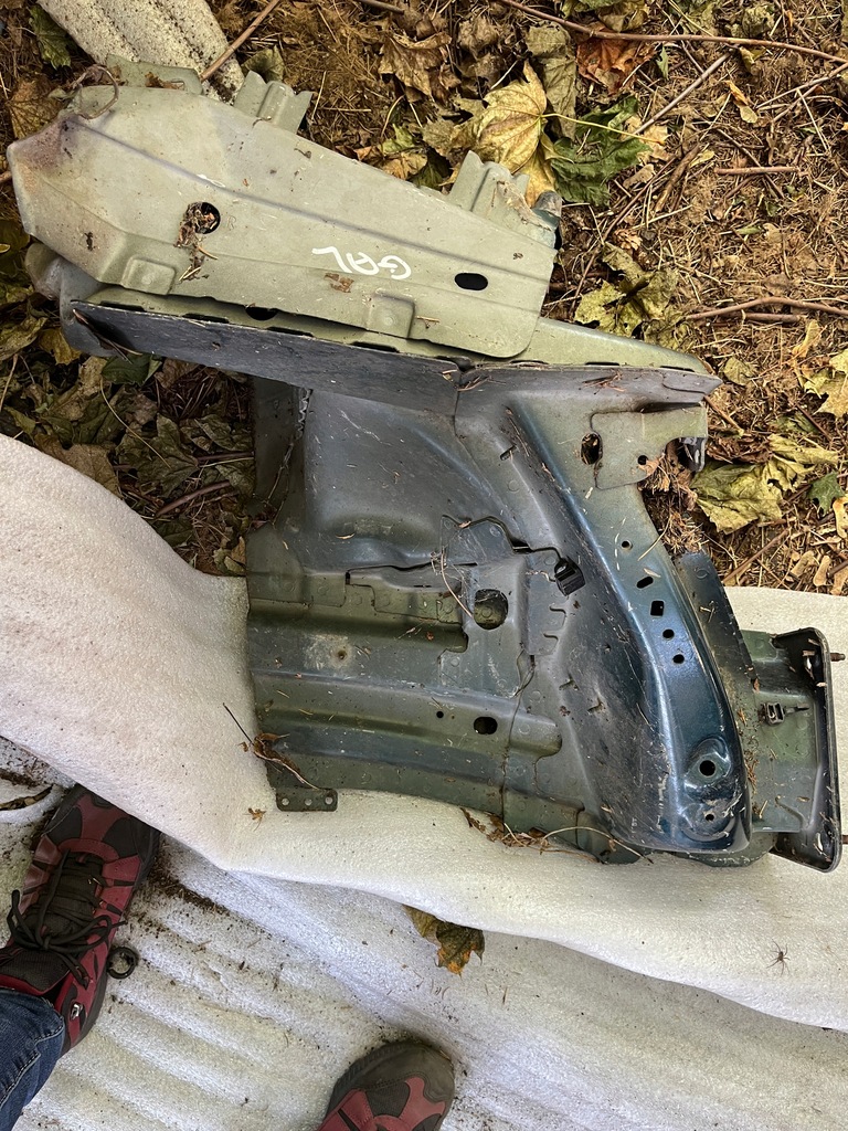 фото №3, 54 ford galaxy mk3 лонжерон чверть права підкрилок передній правий