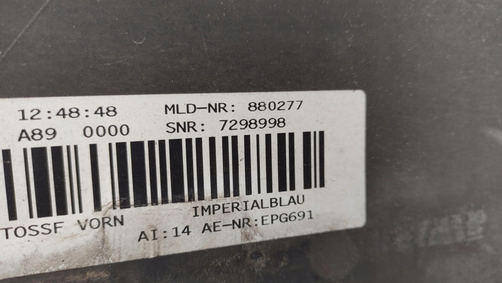 Bmw f30 f31 бампер передній перед 7298998 Оригінал