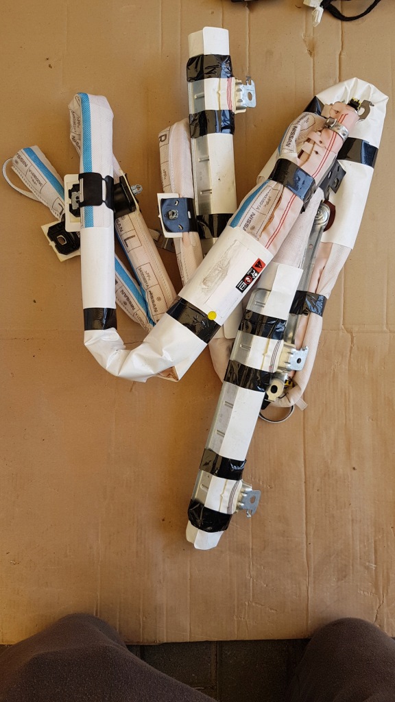 фото №1, Qashqai j12 шторка безопасности правая подушка подушка безопасности