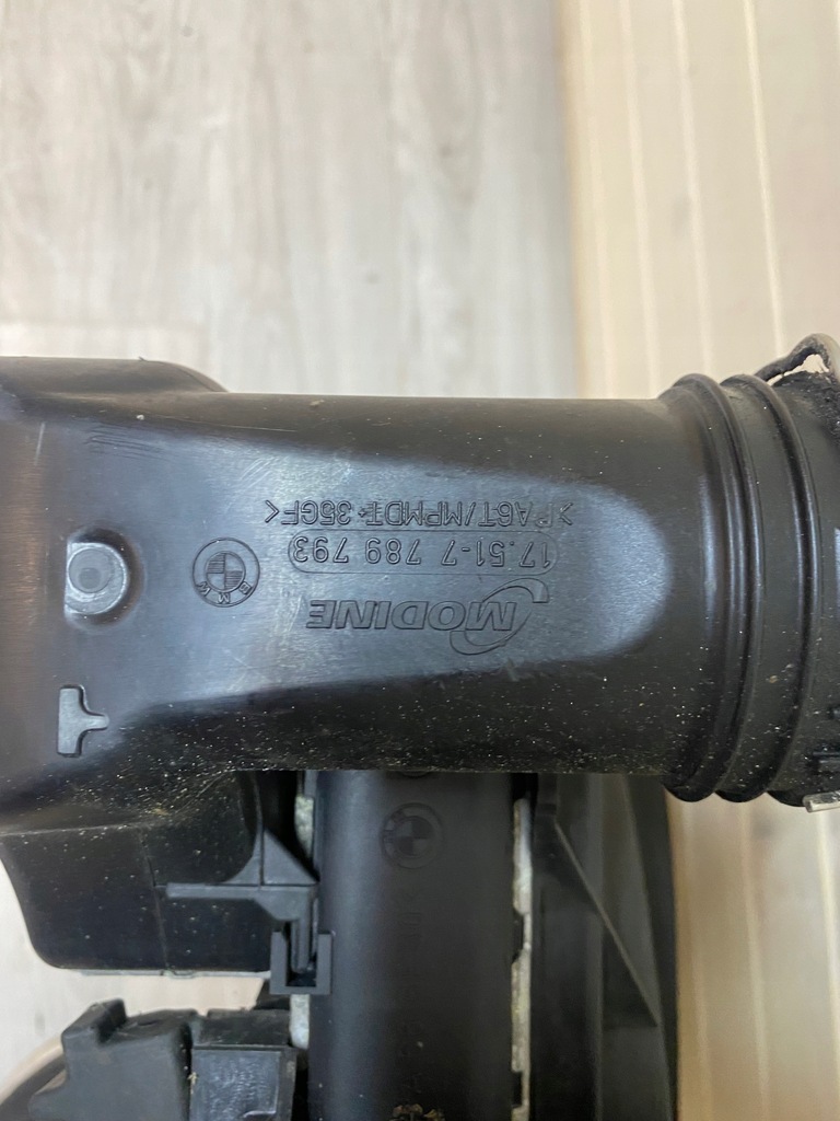 фото №9, Bmw x3 e83 2.0d радіатор wody оливи вентилятор