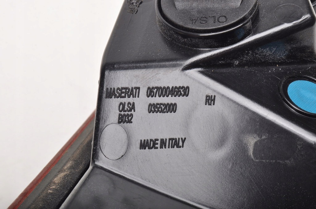 фото №8, Maserati ghibli iii лампа права задня правий задня w кришка 06700046630