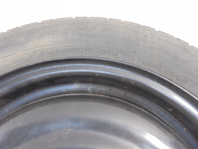 фото №10, Nissan almera n16 колесо докатка 15'' 4x114,3 4j t135/80d15 4030028e00