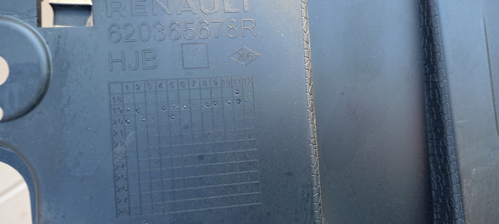 фото №12, Підсилювач каркас решітка радіатора решітка радіатора renault captur ii 2 19-24rok 620365678r org