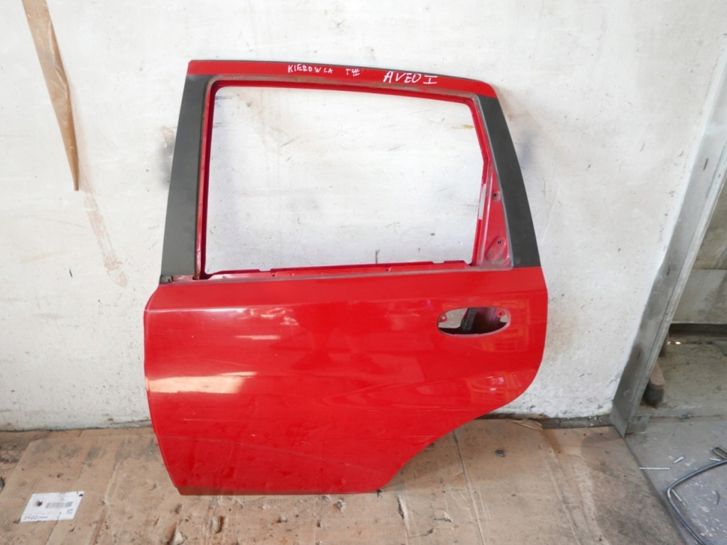 фото №10, Двері ліва задня 73l chevrolet aveo i t200 hb 5d 02-07