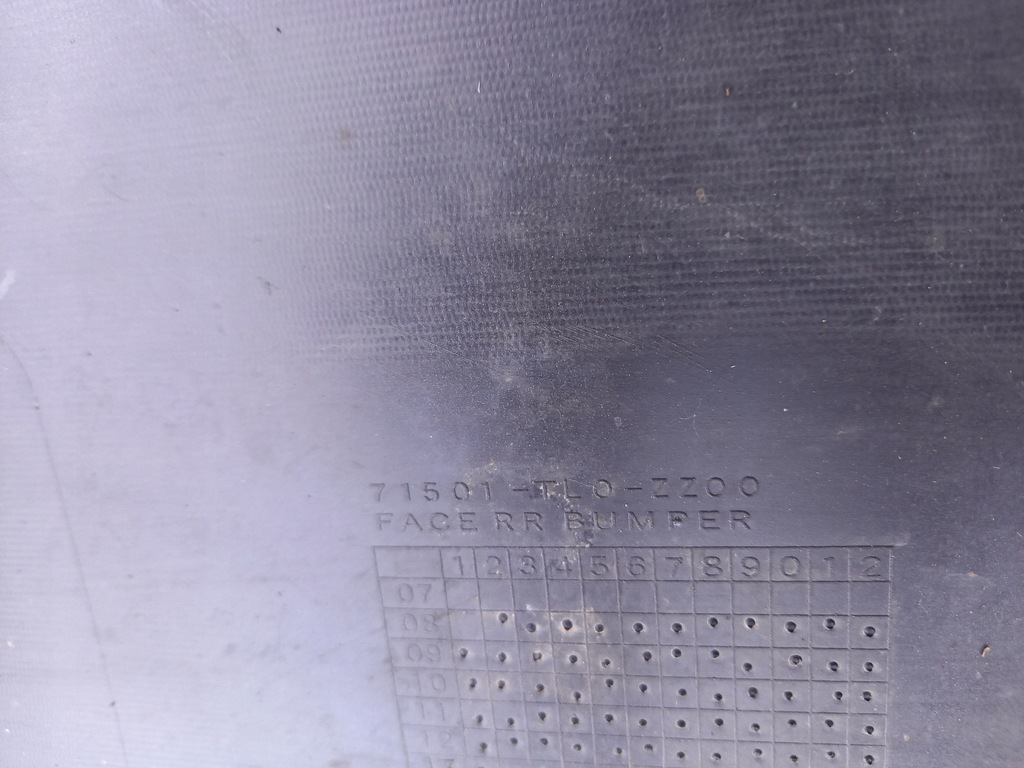 фото №7, Honda accord 08- бампер задний задняя оригинал!