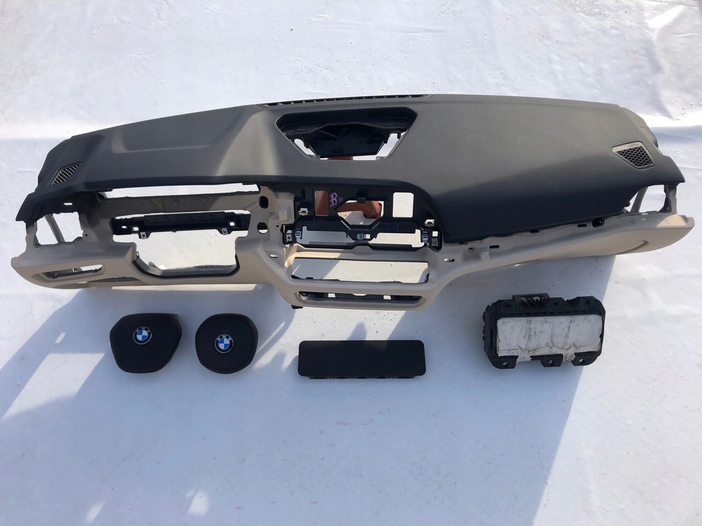 фото №6, Bmw 3 g20 g21 krem приборная панель приборная панель консоль подушки безопасности