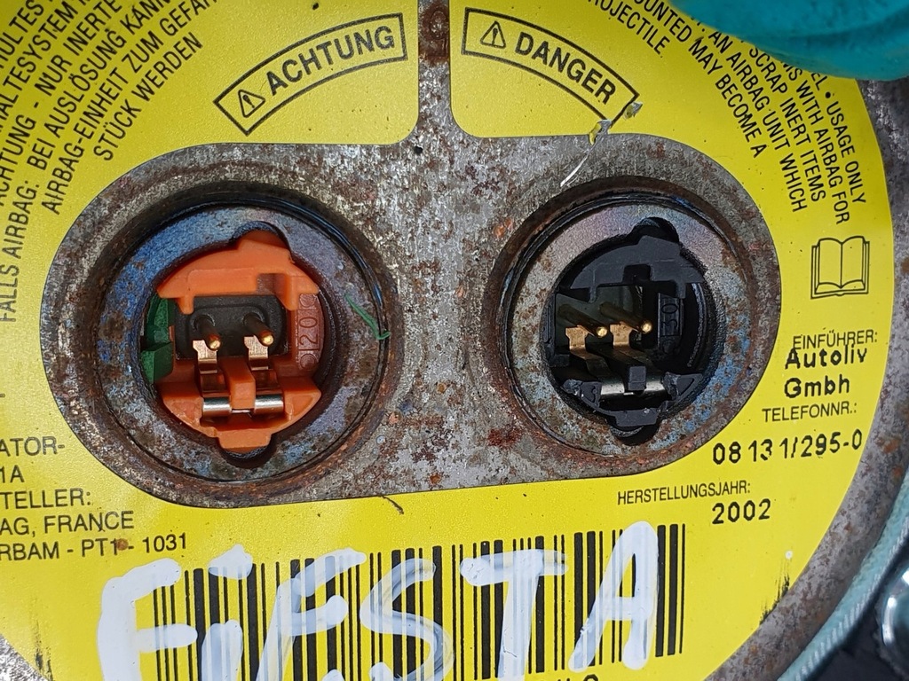 фото №6, Подушка подушка безпеки водія ford fiesta mk6